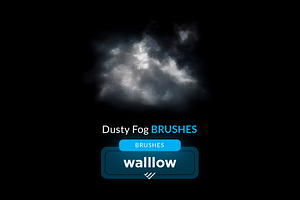 Dusty Fog Effects Photoshop Brushes