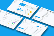 Admin Dashboard, Control  Panel Web, an UI Kit Template by nagaredesignstudio (Thumbnail 1 of 6)
