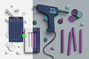 Wax Seal Toolkit Editable Objects, an Advertising Mockup by Custom Scene (Thumbnail 6 of 10)