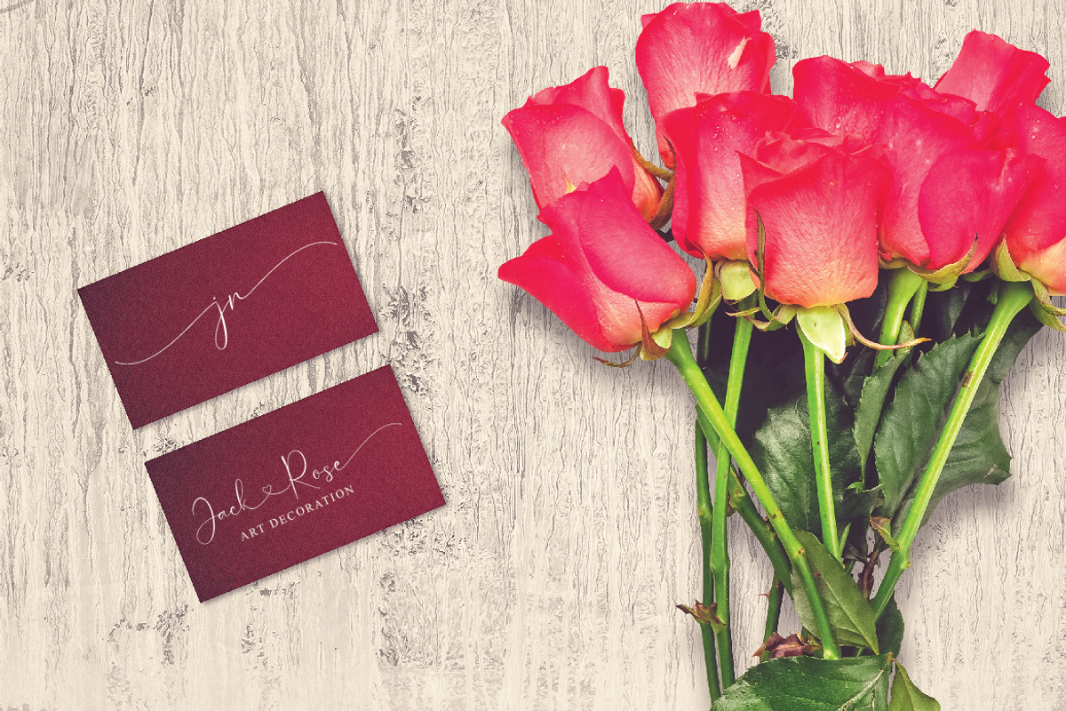 Helen Paris - Lovely Script, a Script Font by Almeera Std (Photo 6 of 7)