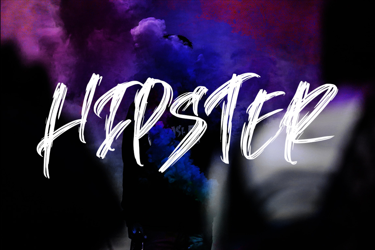 Canadian Brusher - Hipster Typeface, a Font by Motokiwo (Photo 9 of 9)