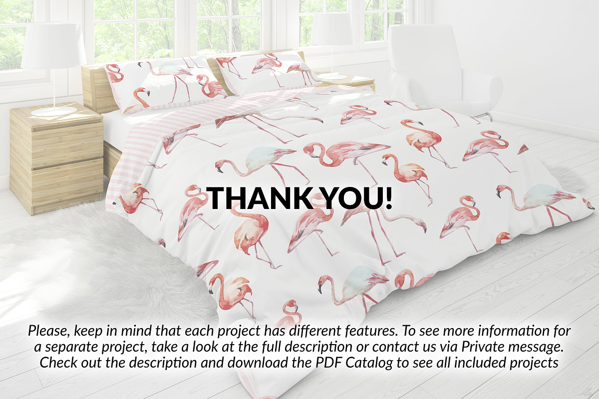 Bed Linens Bundle - 30 Mockups, an Apparel Mockup by mock-ups (Photo 35 of 35)