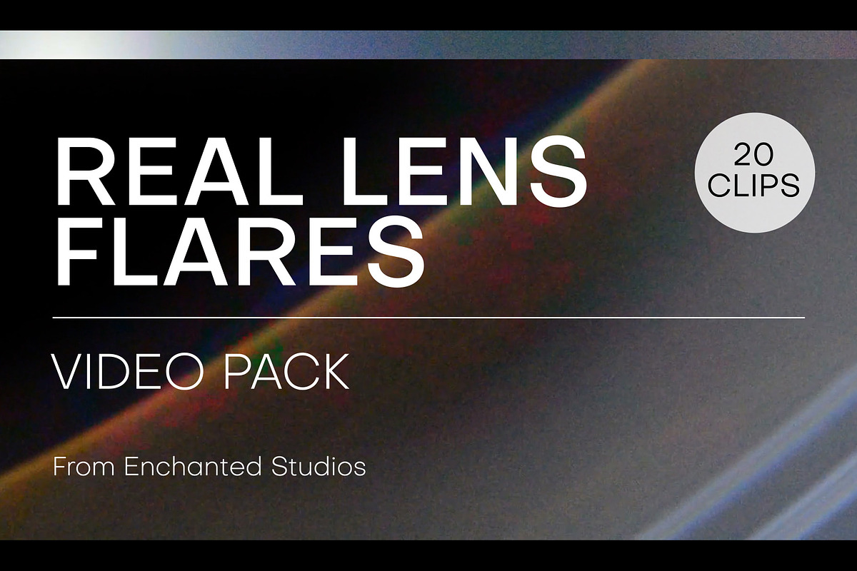 Camera Lens Flares - Video Pack, a Background Graphic by Enchanted Studios (Photo 1 of 5)