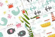 My sea adventures, an Animal Illustration by Viktoria Siarova (Thumbnail 2 of 7)