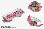 Package Donuts Mockup, a Packaging Mockup by Unerispace (Thumbnail 1 of 5)