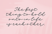Lunabelle Script Font, a Handwritten Font by Beck McCormick (Thumbnail 4 of 10)