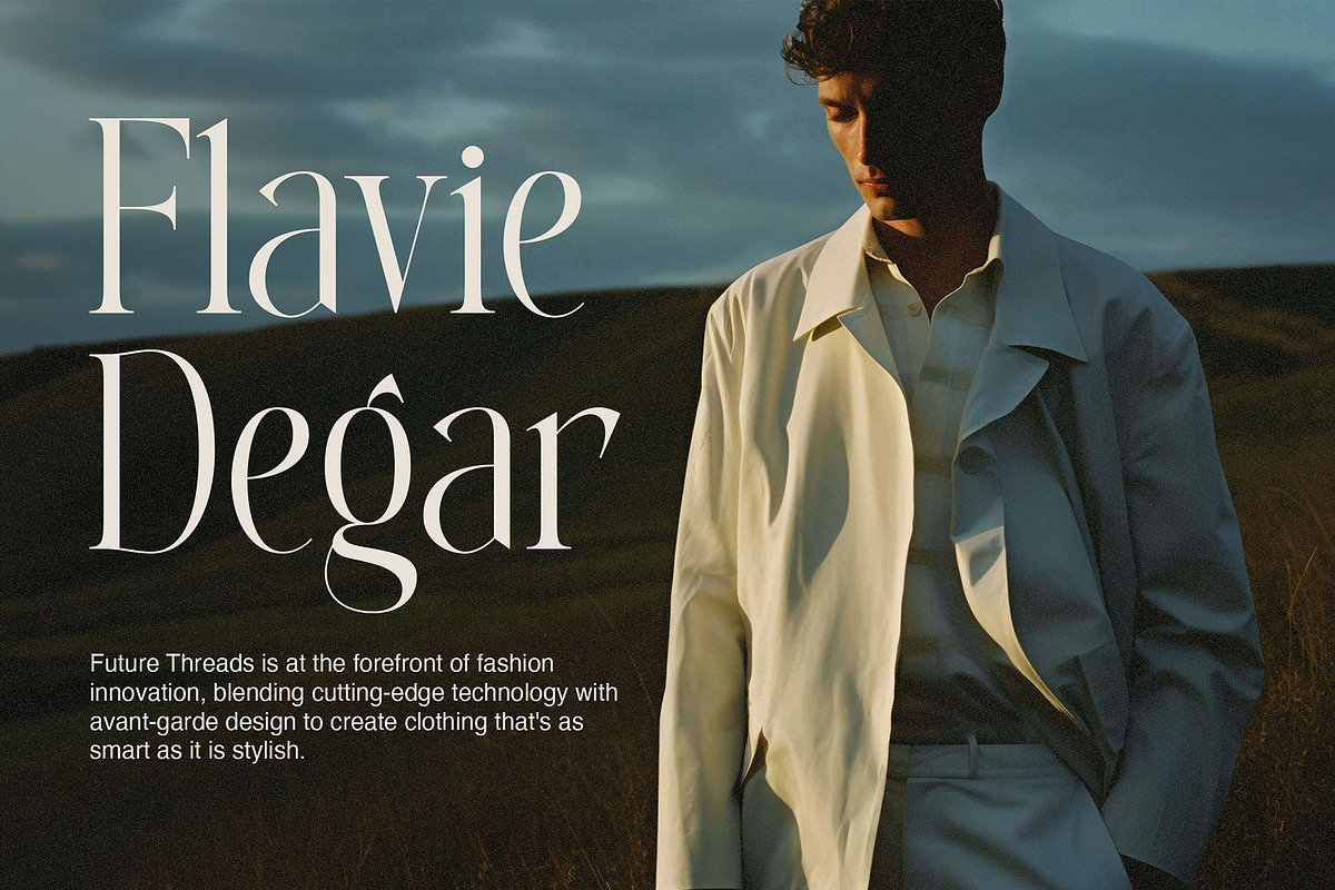 Avelire-modern ligature, a Serif Font by ToniStudio (Photo 7 of 11)