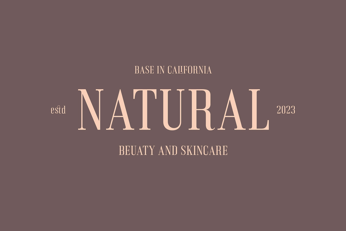 Rinella Modern Serif font, a Serif Font by RantautypeStudio (Photo 8 of 13)