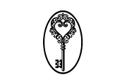 Vintage Key Frame SVG Bundle, an Illustration by Gaye Art (Thumbnail 15 of 31)