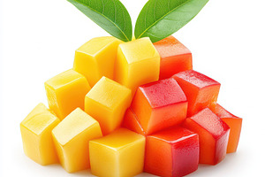 Ripe yellow, orange, red whole and s, a Food & Drink Photo by Pixeness Studio