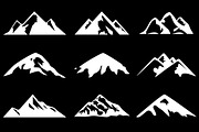 Mountain Shapes For Logos Vol 3, a Shape Add-On by LovePowerDesigns (Thumbnail 2 of 3)