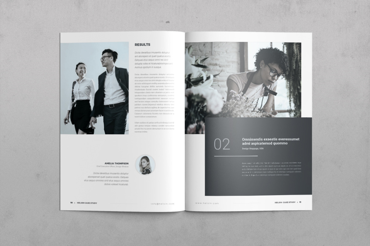 Case Study, a Brochure Template by DesignJanala (Photo 8 of 11)