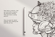 Inking Pen Brush Pack, a Brush Add-On by ZiziMarket (Thumbnail 5 of 6)