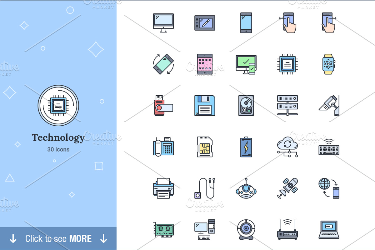 Technology – Epic landing page icons, an Icon by EpicShop (Photo 3 of 3)