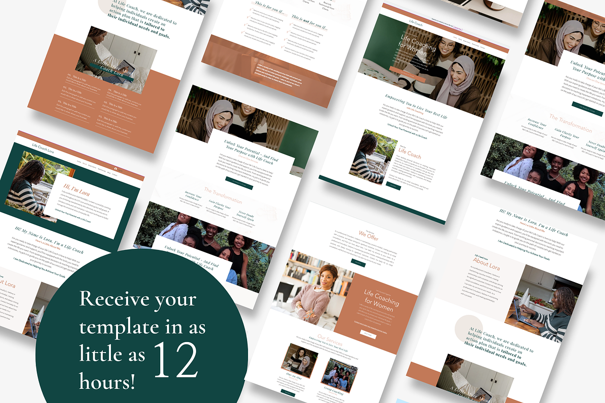WIX Website Template, a Wix Template by CreatedbyVision LLC (Photo 2 of 2)