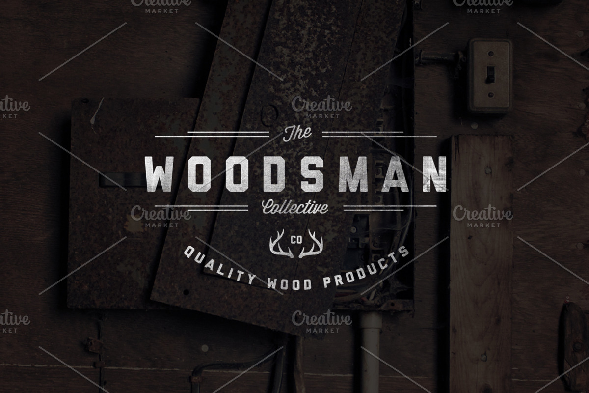 Vintage Logo & Insignia Starter Kit, a Branding & Logo Template by Hustle Supply Co. (Photo 3 of 5)