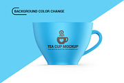 Tea Cup Mockup, a Cups & Container Mockup by Dev.Rawat21 (Thumbnail 4 of 4)