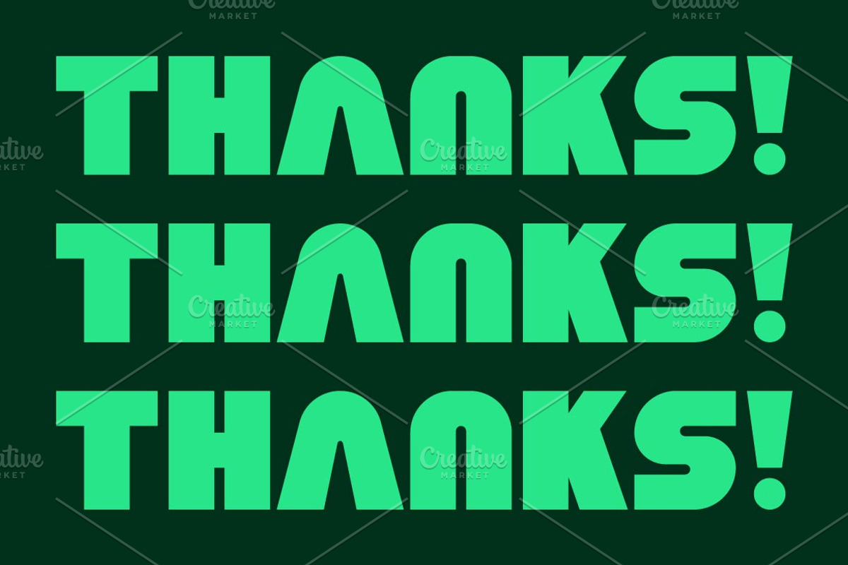 Fegelk Strong Font, a Sans Serif Font by Artiveko (Photo 4 of 8)
