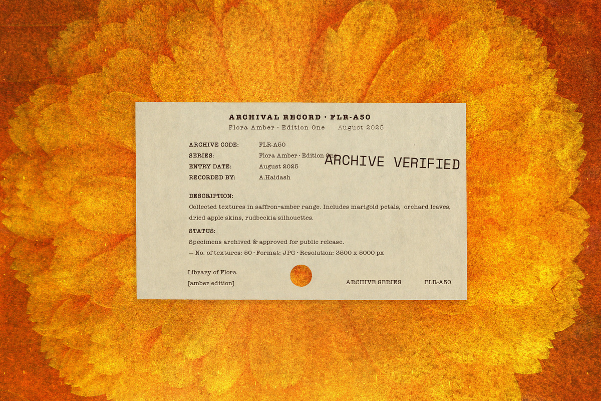 FloraAmber · Botanical Backgrounds, a Background Graphic by alonahaidash (Photo 14 of 16)