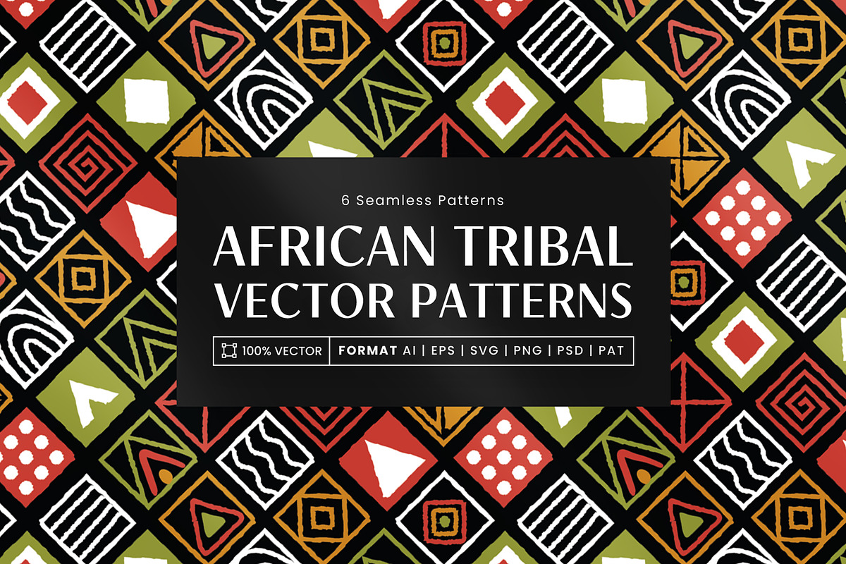 African Patterns, a Pattern Graphic by DesignerCandies