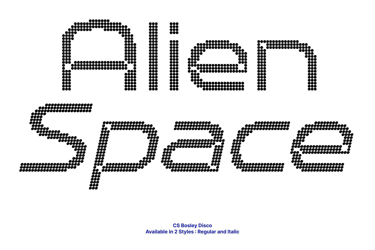 CS Bosley Disco, a Sans Serif Font by Craft Supply Co. (Photo 3 of 8)