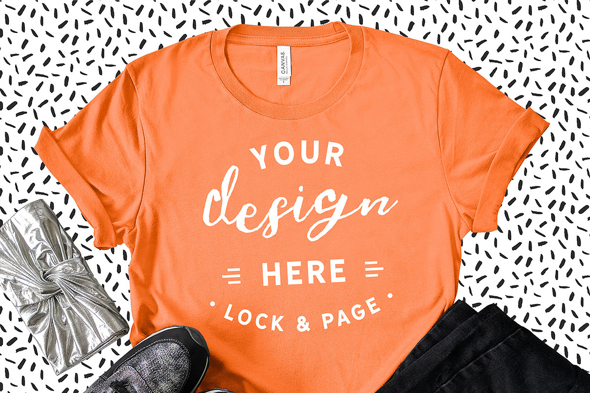 Bella Canvas 3001 Graphic Mockups, a Shirt Mockup by lock and page (Photo 60 of 65)