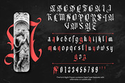 Night Prayer Blackletter Font, a Blackletter Font by Vampstudio (Thumbnail 11 of 13)