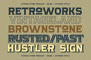 Cottage Stone - Display Serif Font, a Serif Font by Letterhend Studio (Thumbnail 7 of 9)