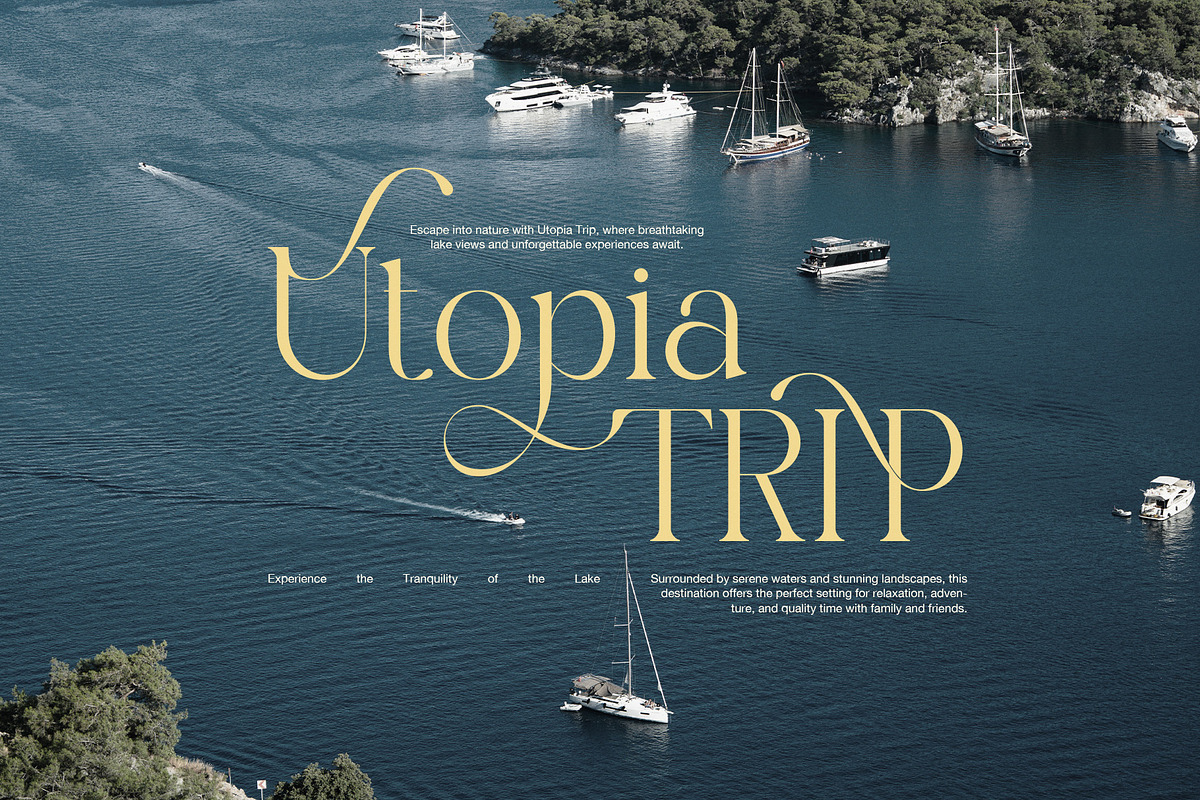 Amilea Elegant Serif Font, a Serif Font by Graphicxell (Photo 4 of 7)