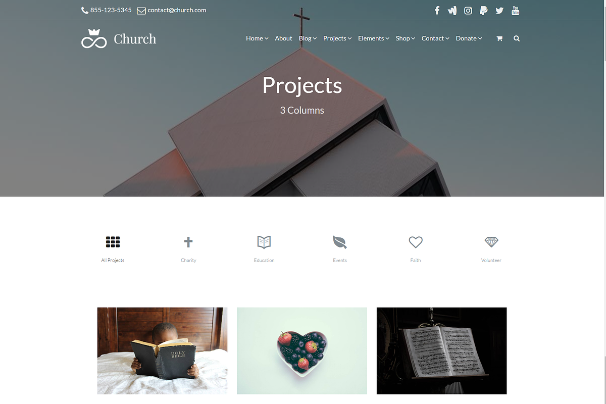 Church Religious WordPress Theme, a WordPress Template by Visualmodo (Photo 25 of 31)
