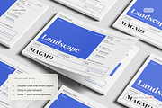 A4 Landscape Magazine Mockup, a Books & Magazine Mockup by Toasin Studio (Thumbnail 4 of 7)