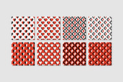 Hearts (v.2) - 30 Seamless Patterns, a Pattern Graphic by Tustan (Thumbnail 2 of 6)