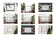 Landscape Frame Mockup Mega Bundle, a Household Mockup by Saguaro Digital (Thumbnail 3 of 15)