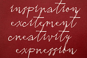 CS Bleora - Raw Script Font, a Script Font by Craft Supply Co. (Thumbnail 5 of 8)