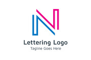 20 Logo Lettering N Template Bundle, a Branding & Logo Template by Acongraphic (Thumbnail 10 of 21)