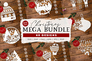Christmas Mega Bundle, an Object Graphic by Tommy & Tilly Design (Thumbnail 1 of 12)