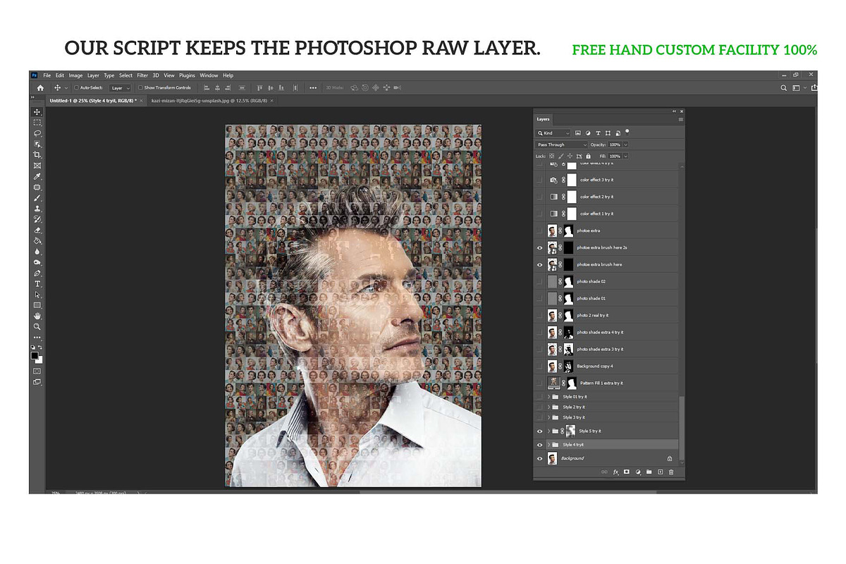 Mosaic Layout Builder PS Script, a Plug-in Add-On by MRI STUDIO (Photo 13 of 20)