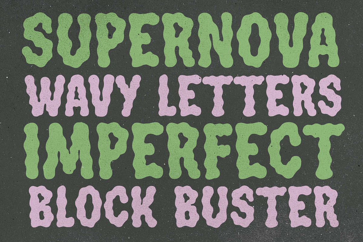 Wavely a Wavy Handmade Font, a Handwritten Font by Honestype (Photo 3 of 9)