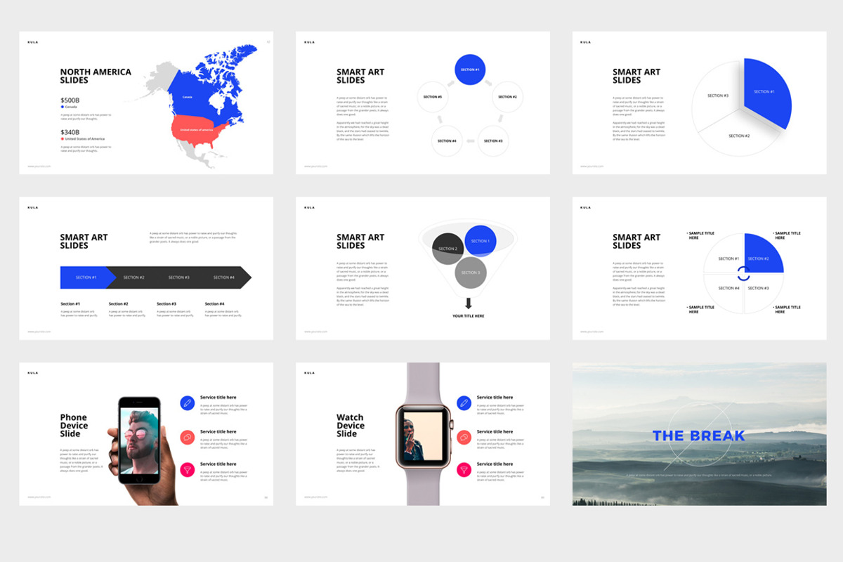 KULA Powerpoint Template, a Presentation Template by ShapeSlide