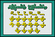 Hostage -Retro Font (New Update), a Script Font by Letter Fresh (Thumbnail 7 of 9)
