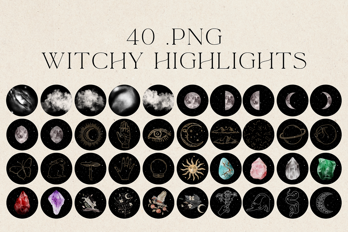 Witchy Instagram Template Bundle, a Social Media Template by Story Native (Photo 4 of 11)