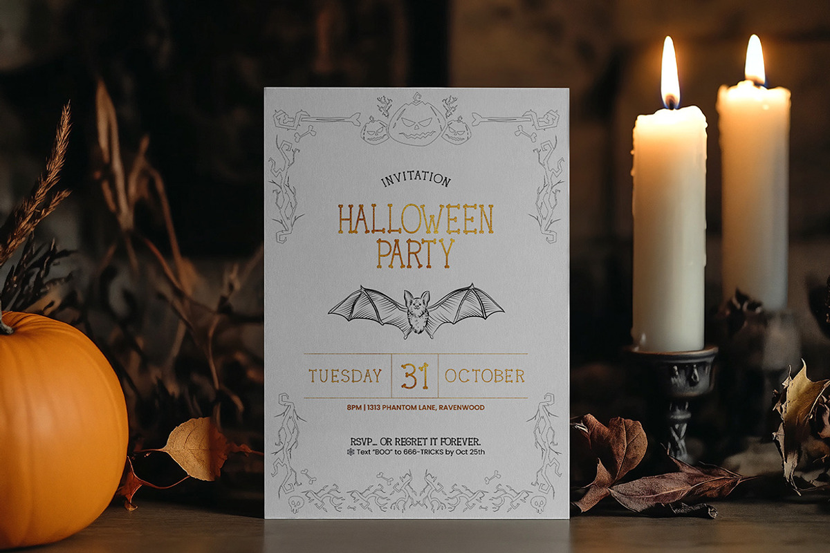 Boneplay Halloween Display Font, a Symbol Font by Vadovastd (Photo 4 of 7)