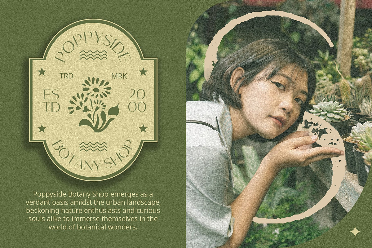 Mikea Vintage, a Sans Serif Font by Craft Supply Co. (Photo 4 of 8)
