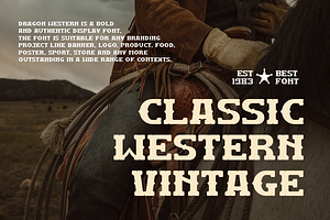 Dragon Western - Vintage & Typeface