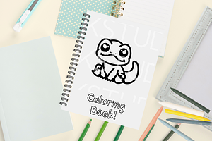 Gecko Procreate Stamp Brush Set