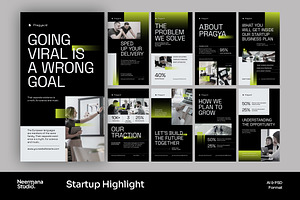 PRAGYA | Startup Instagram Story, a Social Media Template by Neermana