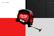 Tape Measure Mockup, a Product Mockup by Monolime (Thumbnail 4 of 7)