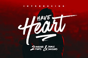 Have Heart, a Script Font by Sam Parrett (Thumbnail 1 of 6)