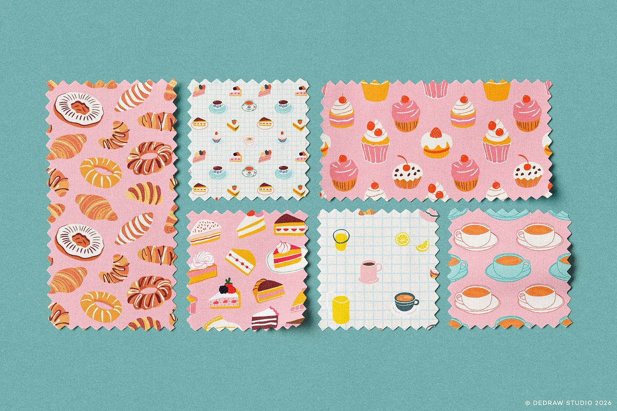 Café Collection: Graphics & Patterns, a Pattern Graphic by Dedraw Studio (Photo 11 of 15)