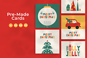 COZY Merry Christmas Bundle, a Decorative Illustration by Ninos Mandala (Thumbnail 4 of 9)